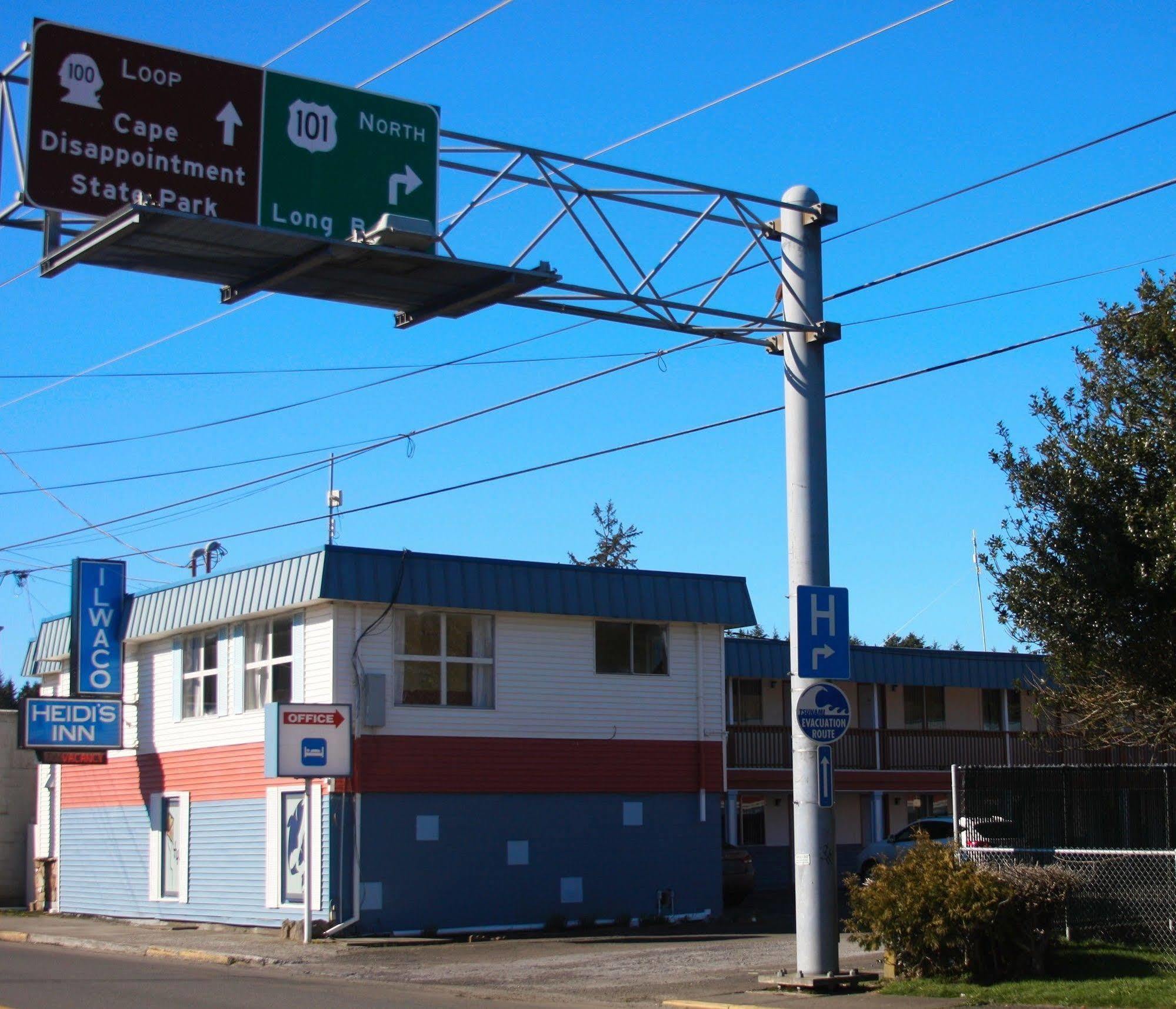 Ilwaco 海蒂旅馆汽车旅馆 外观 照片