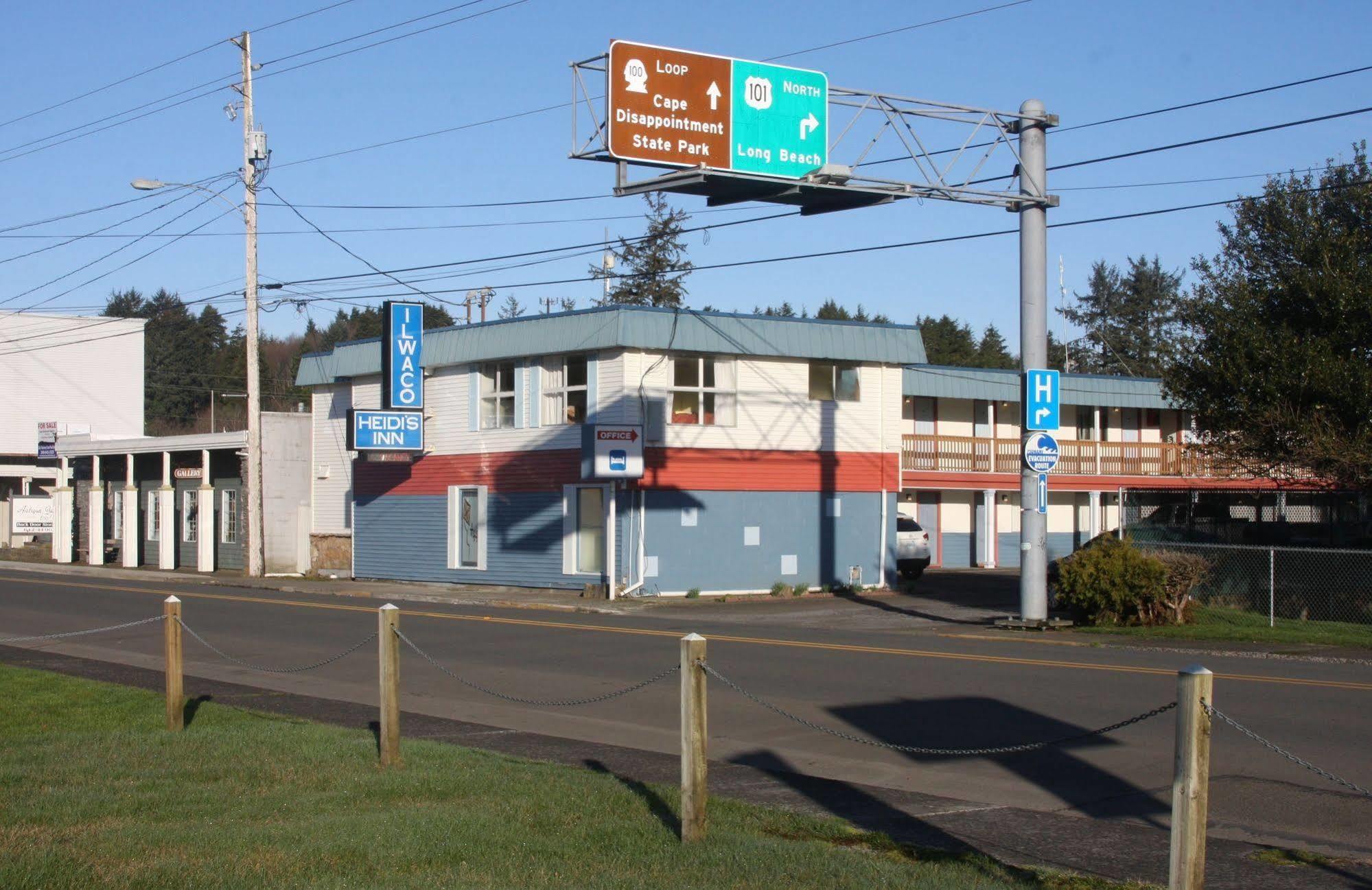 Ilwaco 海蒂旅馆汽车旅馆 外观 照片